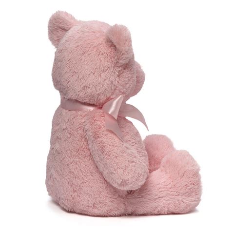 Baby Gund My 1st Teddy Bear Stuffed Animal Plush Baby Girl Pink 15