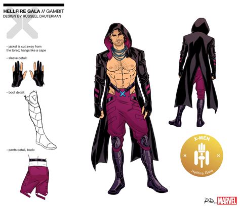 x men artist russell dauterman reveals his designs for this year s hellfire gala marvel
