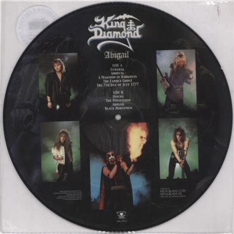 King Diamond Abigail Uk Picture Disc Lp Vinyl Picture Disc Album 729523