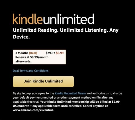 2023 Kindle Unlimited Deals Free Month Available