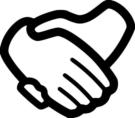 Handshake Svg Png Icon Free Download 565913 Onlinewebfontscom