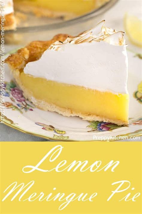 Gradually stir in lemon juice just until combined. Easy lemon meringue pie recipe with a homemade pie crust ...