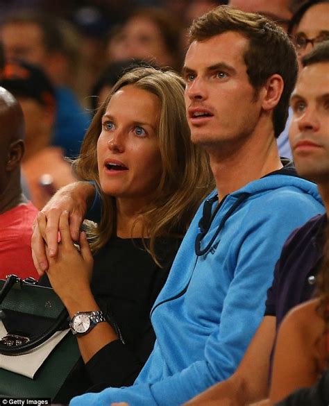 andy murray and girlfriend kim sears attend madison square garden for basketball game daily
