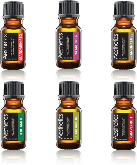 Aesthetics Naturals Essential Oils Fall Blend 6 Pack Health And Household