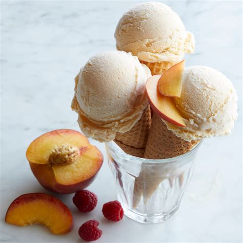Make This Ice Cream Before Peach Season Is Over Williams Sonoma Taste