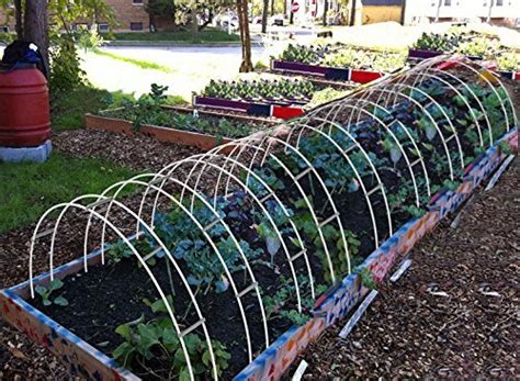 Grow throughs are placed over plants in early. Agfabric Hoop House Kit, Mini Greenhouse, Grow Tunnel ...