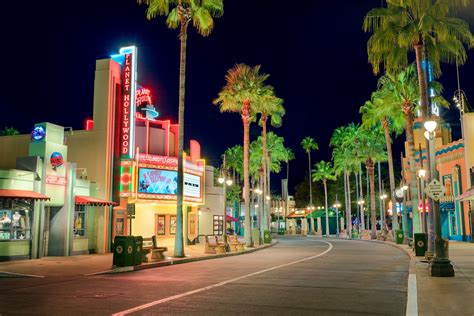 Sunset Boulevard Nights Hollywood Boulevard Night Hollywood Studios
