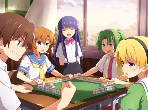 Furude Rika Ryuuguu Rena Houjou Satoko Sonozaki Mion And Maebara