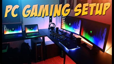 Our gaming pc range is full of. My 2016 PC Gaming Setup - YouTube