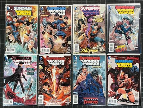 Supermanwonder Woman 2013 S 1 2 3 4 5 6 7 8 Nm 94 Lot Comic Books Modern Age Hipcomic