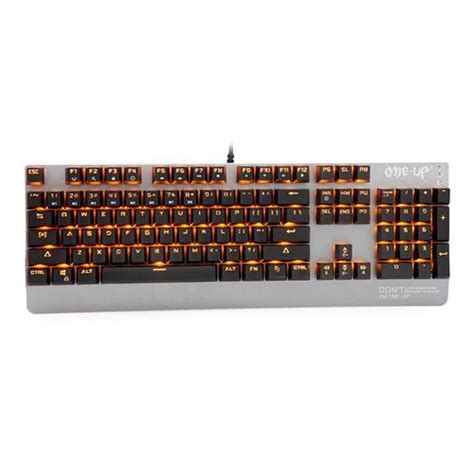 One Up K8 Mechanical Keyboard Orange Backlit