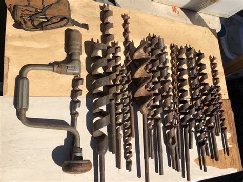 Vintage Craftsman Hand Drill 20 Large Wood Auger Bit For Sale In Los Angeles Ca Offerup