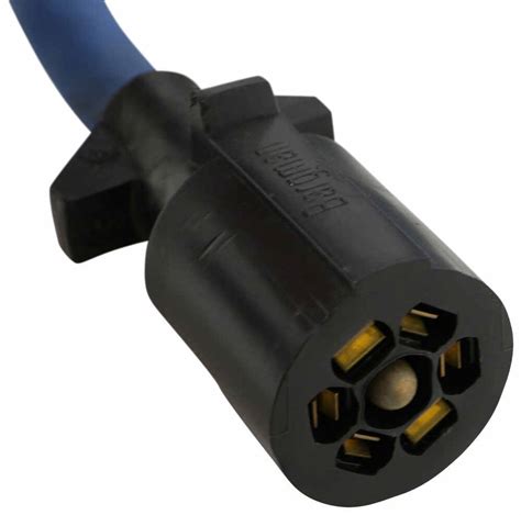 How to plug in the rv to home electric. Bargman 7-Way, RV-Style Connector w/ 6' Heavy Duty Insulated Cable - Trailer End Bargman Wiring ...