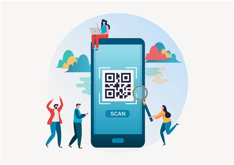 With quick scan built in simply point qr code qr code scanner, barcode scanner app is also qr code generator in your pocket. People scanning qr code for payment via smartphone 667730 ...