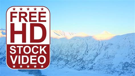 Free Stock Videos Aerial Drone Footage Of A Beautiful Snowed