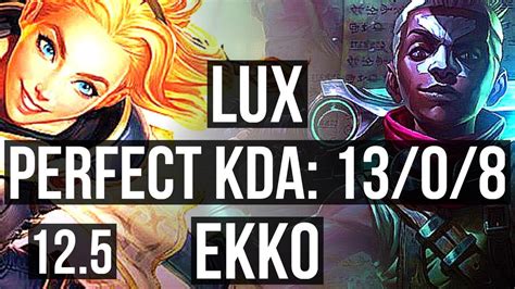 Lux Vs Ekko Mid Legendary M Mastery Games Br