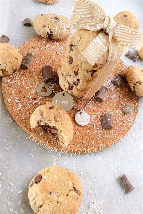 Les Saveurs De Ma Mère By Gaëlle Cookies fondant aux pépites de chocolat noix de c Saveur