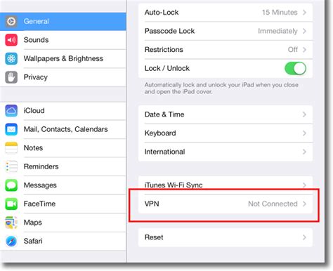 Ipad Pptp Vpn Setup My Private Network