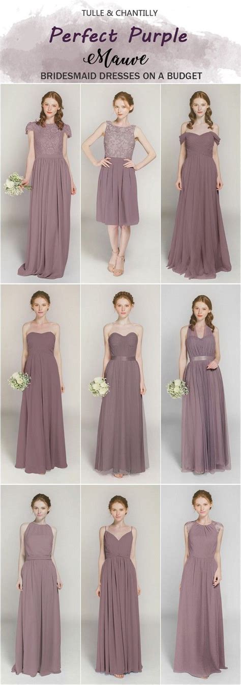 Purple Bridesmaid Dresses On Sale In 2019 Wedding