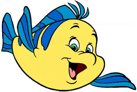 Little Mermaid Clipart Flounder And Other Clipart Images On Cliparts Pub™