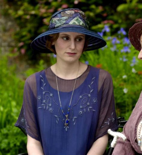 Laura Carmichael As Lady Edith Crawley In Downton Abbey Tv Series