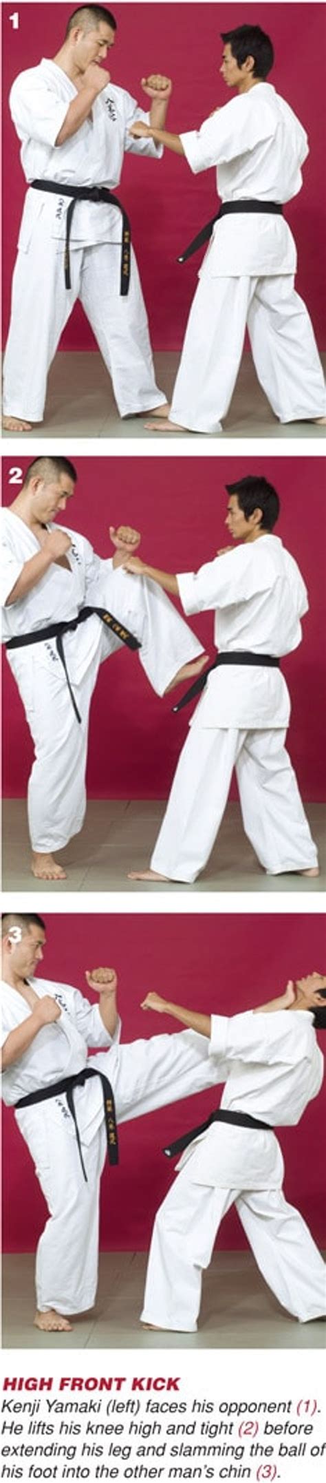 Learn 3 Kyokushin Karate Kicks From Kenji Yamaki Karate Moves Karate