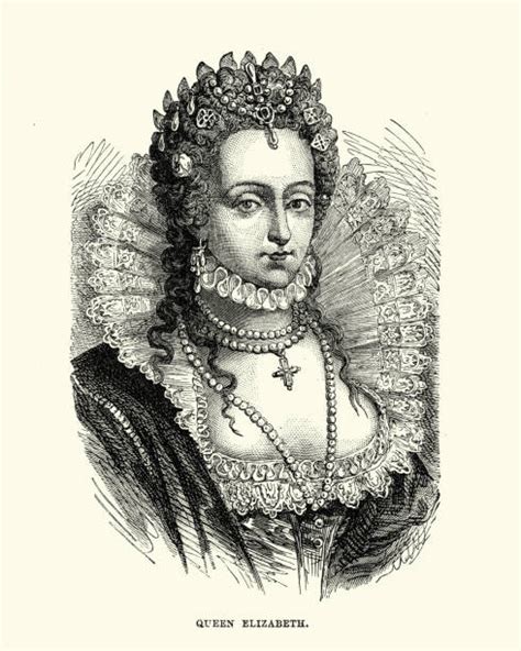 Regina Elisabetta I Dinghilterra Illustrazioni Foto E Immagini Stock