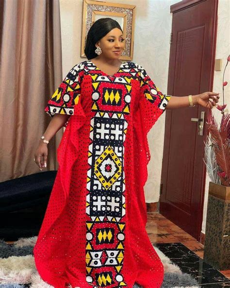 Stoned Ankara Boubou Gown African Women Clothing Ankara Maxi Etsy