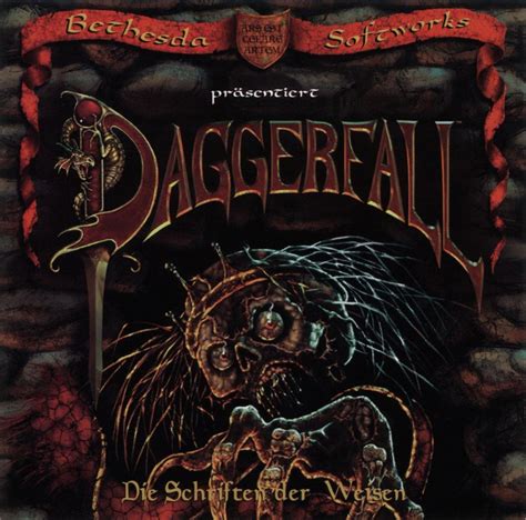 The Elder Scrolls Chapter Ii Daggerfall 1996 Dos Box Cover Art