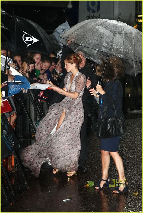 Emma Watson Is Soaking Wet Photo 2037391 Emma Watson Pictures Just