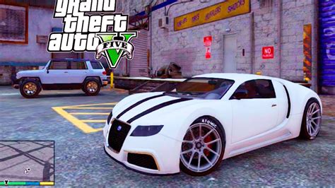 Grand Theft Auto V Gameplay Customizing Truffade Adder Super Bugatti