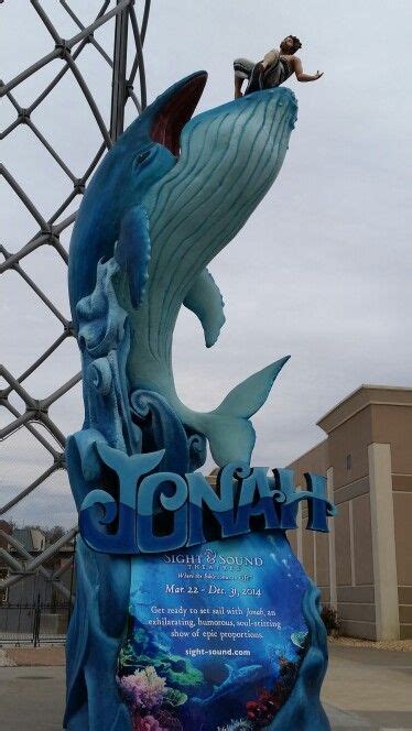 Jonah Is At Sight And Sound Theater In Branson Missouri This Statue