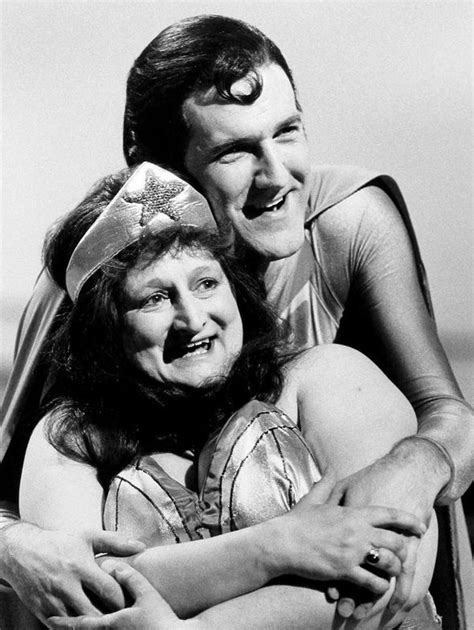 Bella Emberg Dead Russ Abbot Leads Tributes As Blunder Woman Actress Passes Away Aged 80