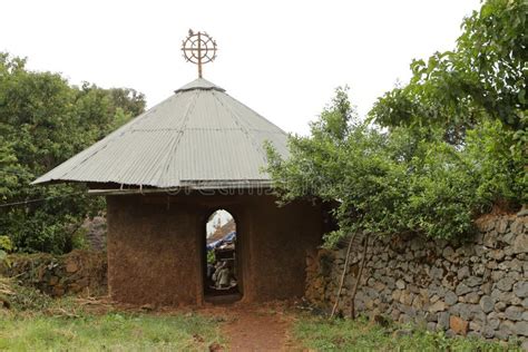 Monastery At Bahir Dar On The Tana Lake In Ethiopia Editorial Stock
