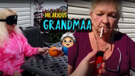 Try Not To Laugh Hilarious Grandma 🧓 Youtube