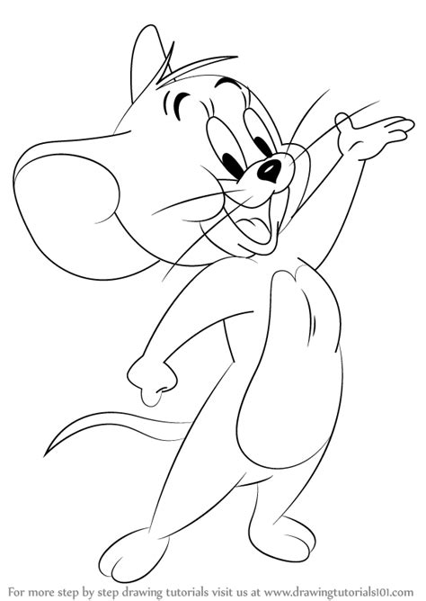 Thinking back to when i was a kid, i think about all the cartoons i used to watch and my favorite show was tom and jerry. Learn How to Draw Jerry the Mouse (Tom and Jerry) Step by ...