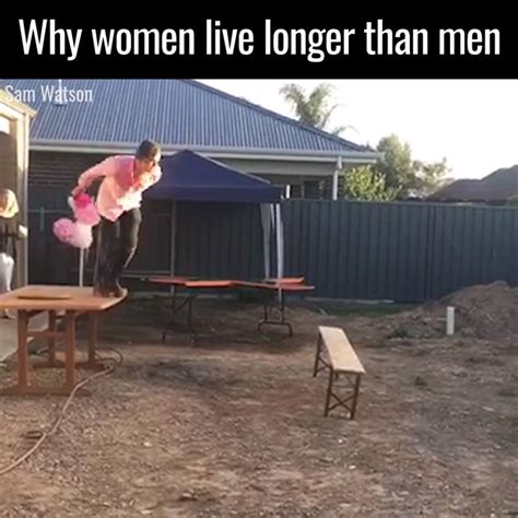 this is why women live longer than men it all makes sense now 😂😂 by unilad
