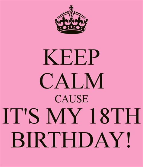 Its My 18th Birthday Quotes Shortquotescc