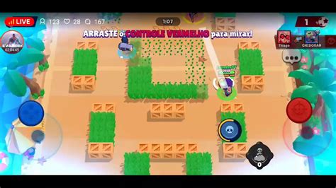 Jogando Brawl Stars Ao Vivo Youtube