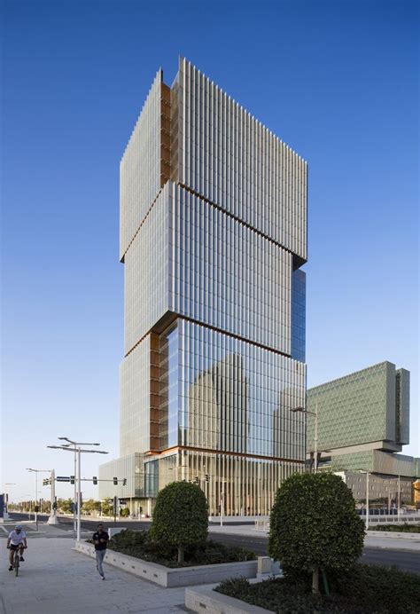 Al Hilal Bank Office Tower Facade Architecture Skyscraper