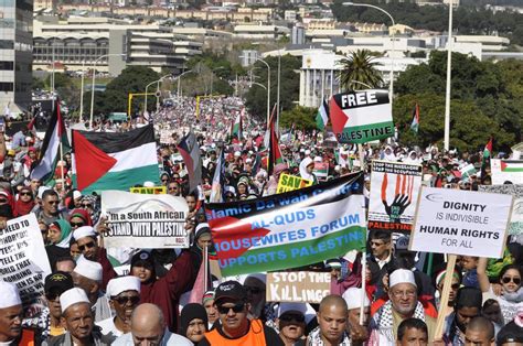 Thousands March For Gaza In Cape Town Al Jazeera