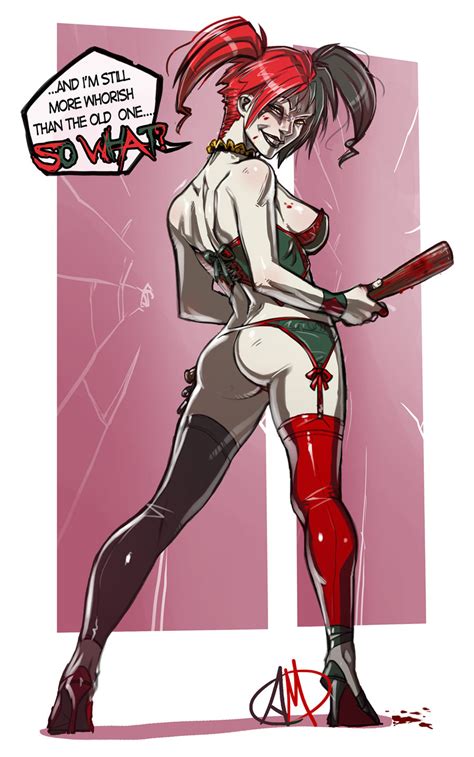 Rule 34 1girls Ass Batman Series Dc Female Ganassa Harley Quinn