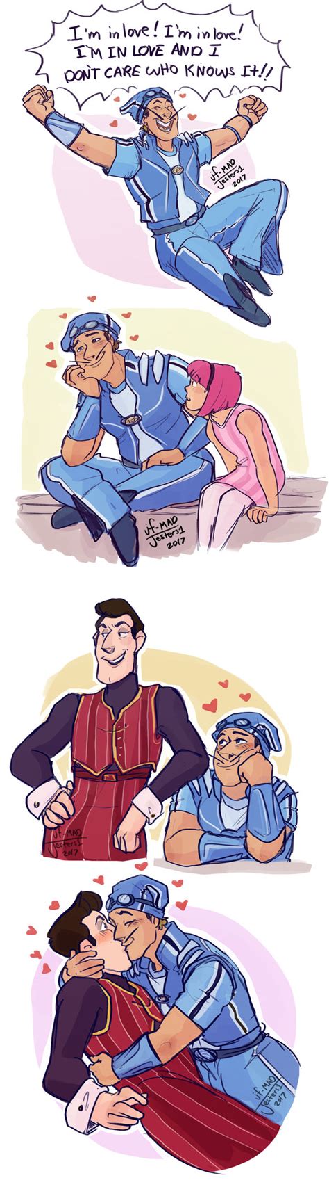 Lazy Town Love Struck By Madjesters1 Lazy Town Lazy Town Sportacus Cartoon