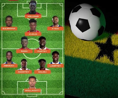 Ghanas Best First 11 Line Up That Will Win 2022 Fifa World Cup Matches