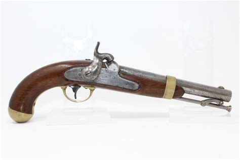 H Aston U S Model Percussion Pistol C R Antique Ancestry Guns