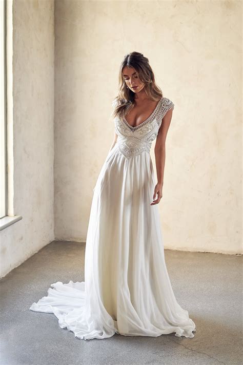 Hippie Wedding Dress Designer Boho Chic Wedding Dresses For Summer 2021 Of