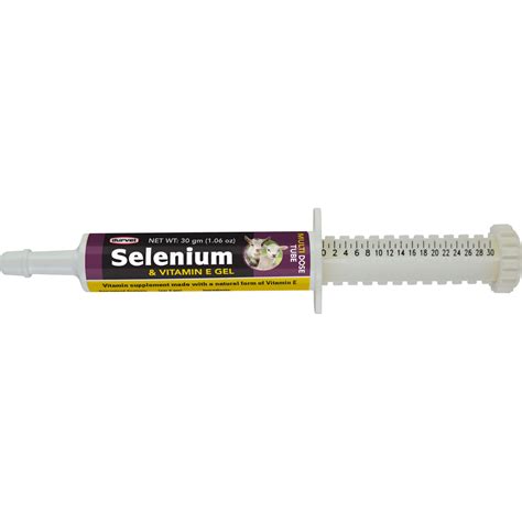 Selenium And Vitamin E Gel Sls Inc