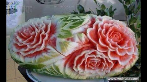 50 Beautiful Fruit Carving Works And Fruit Art Ideas For Your