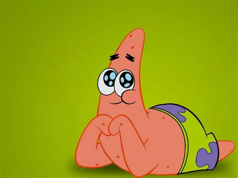 A Patrick Is So Cute Spongebob Drawings Spongebob Painting