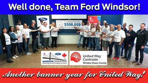 United Waycentraide Gets More Than 500000 Boost From Ford Windsor